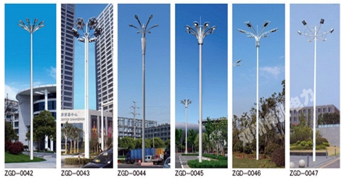 北京太阳能道路高杆灯